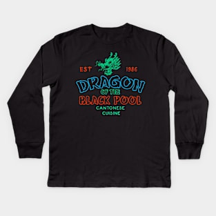 Dragon of the Black Pool Kids Long Sleeve T-Shirt